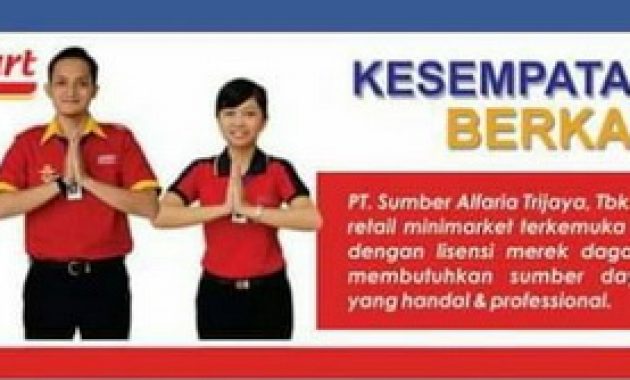 Lowongan kerja Alfamart Cirebon Mei 2020