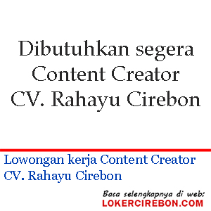 CV Rahayu Cirebon