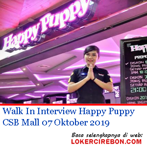 Happy Puppy CSB Mall