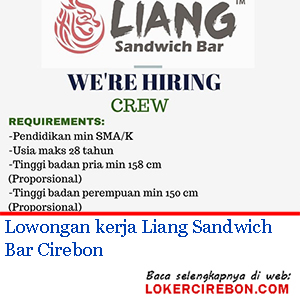 Liang Sandwich Bar Cirebon