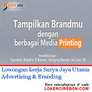 Surya Jaya Utama Advertising & Branding