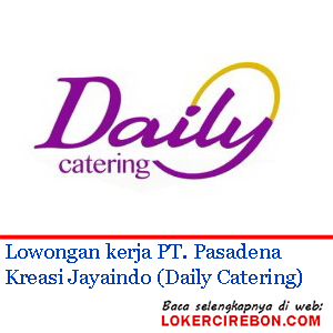 PT Pasadena Kreasi Jayaindo (Daily Catering)