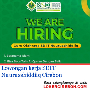 SDIT Nuurusshiddiiq Cirebon