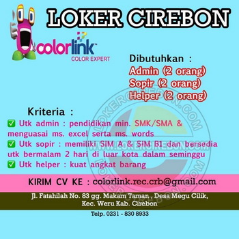 Colorlink Plered Cirebon
