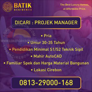 Project Manager Batik Residence