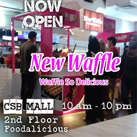 Tenan New Waffle CSB Mall Cirebon