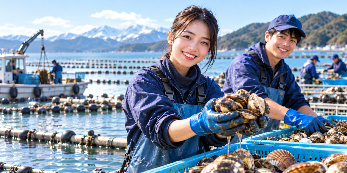 Lowongan Magang Jepang Budidaya Kerang di Hokkaido 1 CRB